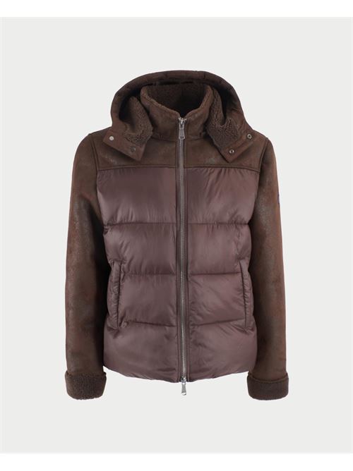 Giubbotto trapuntato Yes Zee con maniche eco-shearling YES ZEE | J804-KA000232